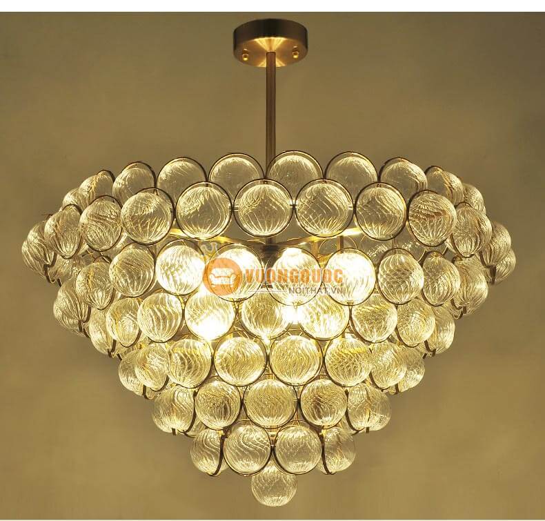 Đèn chùm thủy tinh trang trí đẹp abr127-9